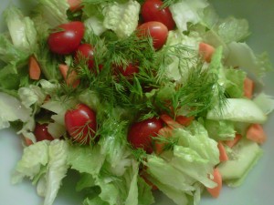 Salad with Fresh Herbs
