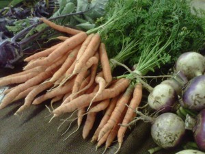 Carrots at Farmer's Mkt