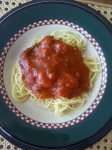 Homemade Marinara Spaghetti Sauce