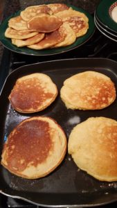 Corn pancakes