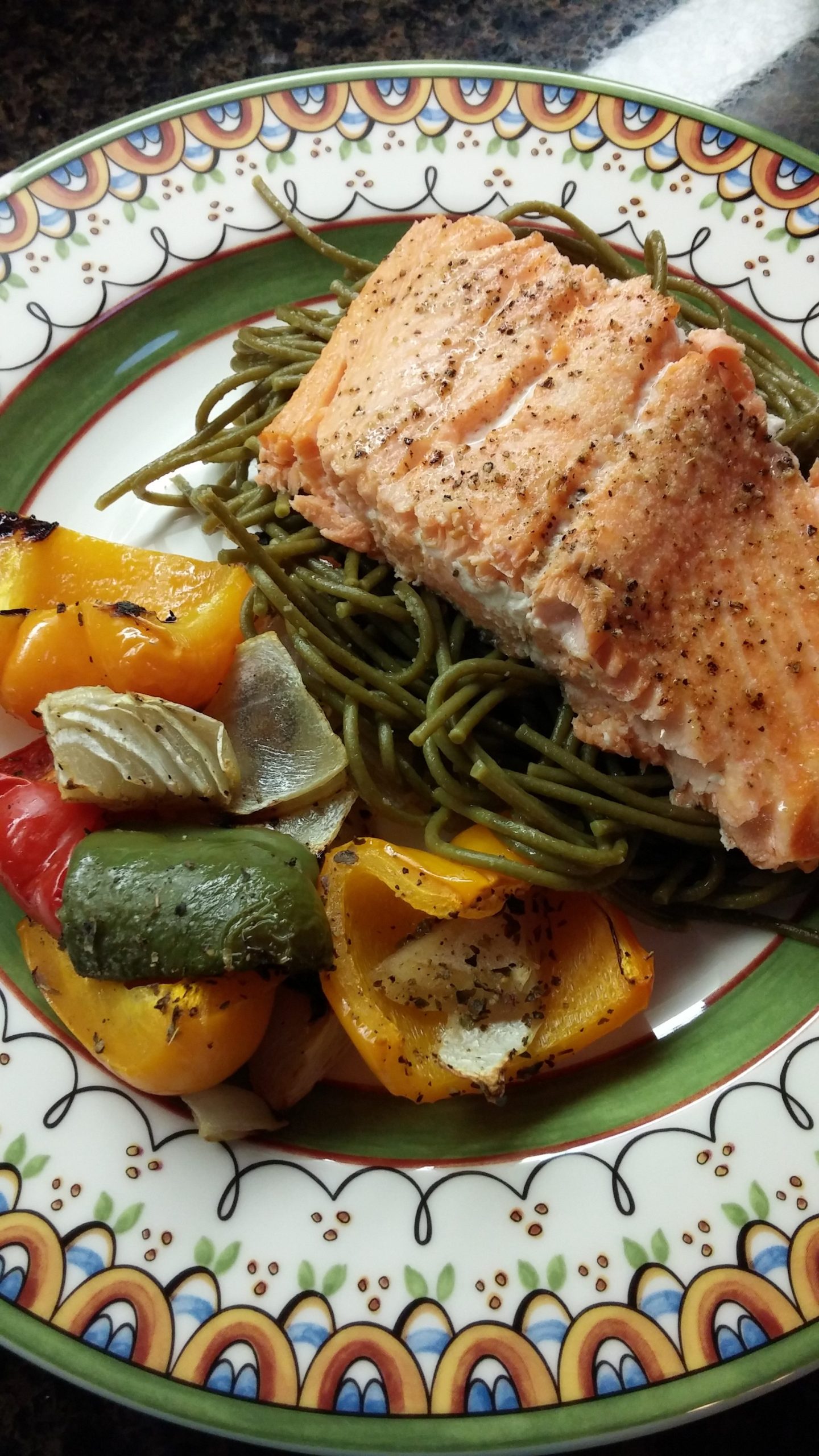 Salmon for Dinner - A Market Basket of Nutrition Services