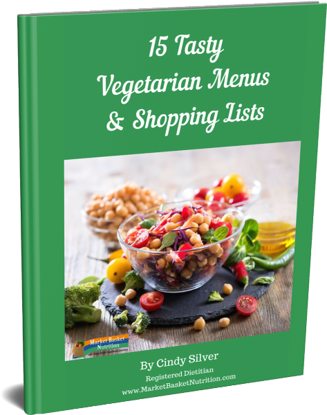Tasty Vegetarian Menus Ebook cover