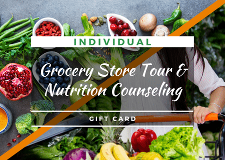 Grocery Tour and Nutrition Counseling Gift Card