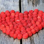 Raspberry heart